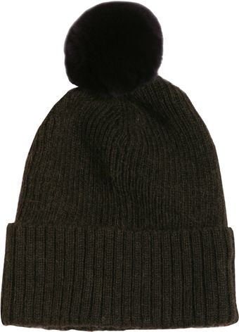 Lanvin Pom Pom Bonnet - Lyst