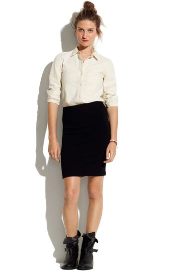Madewell Downtown Skirt - Lyst
