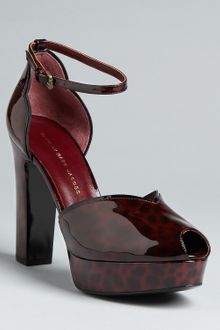 Marc By Marc Jacobs Peep Toe Platform Pumps - Lyst