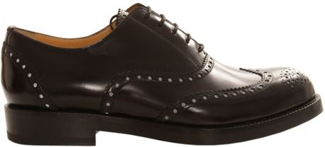 Marc Jacobs Lace Up Brogues  in Black for Men - Lyst