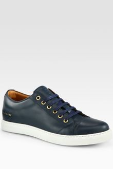 Marc Jacobs Leather Lowtop Sneaker - Lyst