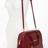 Marc Jacobs Venetia Leather Satchel in Red (bordeaux) - Lyst