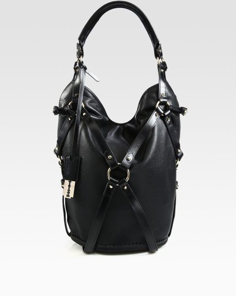 Mcq By Alexander Mcqueen Briddle Hobo in Black - Lyst