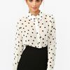 Nasty Gal Vixen Tap Shorts in White (black) - Lyst