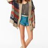 Nasty Gal Uri Stripe Cardi in Multicolor - Lyst