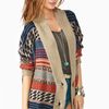 Nasty Gal Uri Stripe Cardi in Multicolor - Lyst