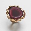 Oscar De La Renta Ruffle Ring in Purple - Lyst