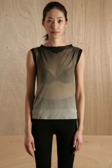 Rick Owens Rick Owens Womens Column Top - Lyst