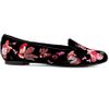 Alexander Mcqueen Hamlet Loafer in Black (floral) - Lyst