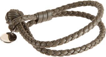 Bottega Veneta Intrecciato Double Bracelet - Lyst