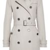 Burberry Brit Doublebreasted Woolblend Trench Coat in Gray - Lyst