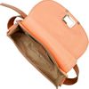 Chloé Marcie Leather Shoulder Bag in Orange - Lyst