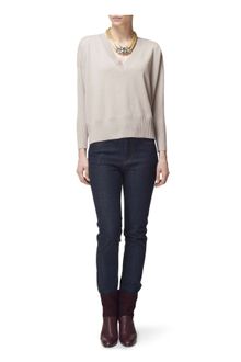 Jaeger Wool Cashmere Batwing Sweater - Lyst