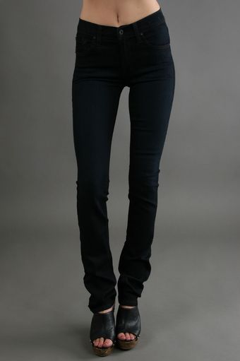 James Jeans High Rise Straight Leg in Shadow Blue - Lyst