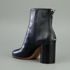 Maison Martin Margiela Leather Ankle Boots in Black - Lyst