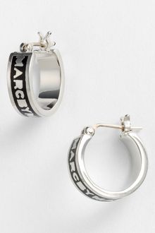 Marc By Marc Jacobs Classic Marc Hoop Earrings - Lyst