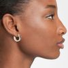 Marc By Marc Jacobs Classic Marc Hoop Earrings in Purple (dark magenta/ silver) - Lyst