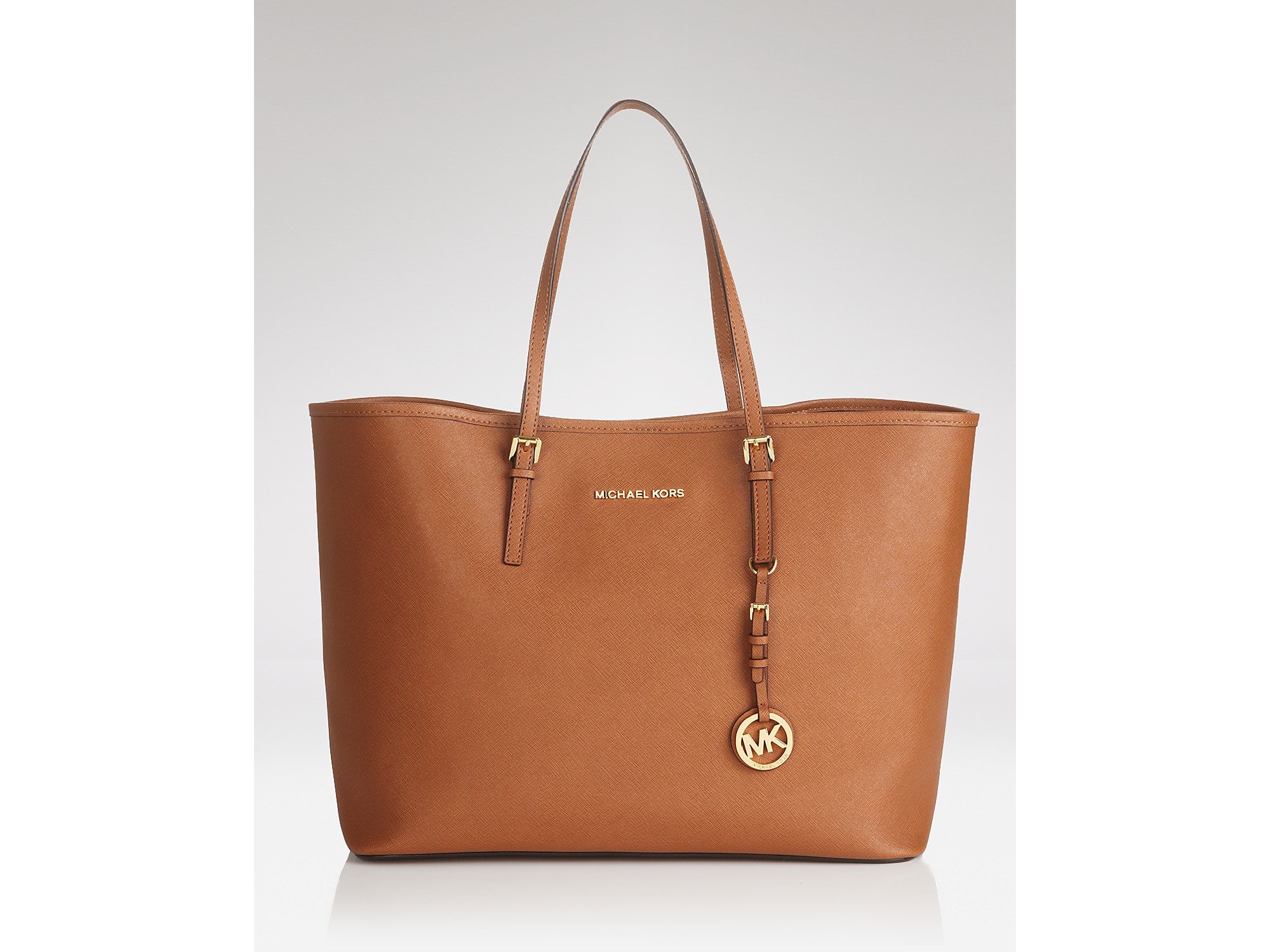 michael kors tangerine tote