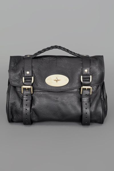 Mulberry Alexa Bag Black in Black - Lyst