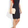 Stella Mccartney Sophie Twotone Crepe Dress in Blue (orange) - Lyst
