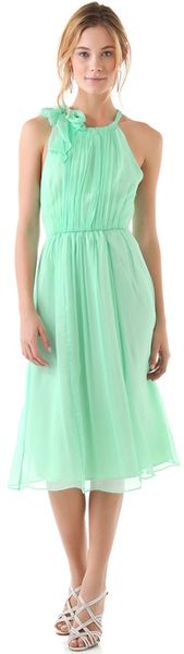 Thread Eleanor Tea Length Dress - Lyst