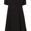 Topshop Premium Step Hem Blouse in Black - Lyst