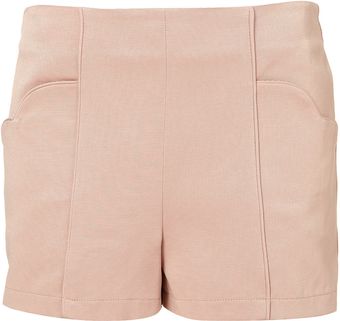 Topshop Curve Pocket Shorts - Lyst