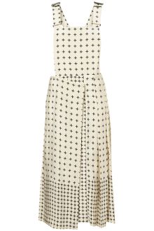 Topshop Cross Print Pinafore By Unique - Lyst