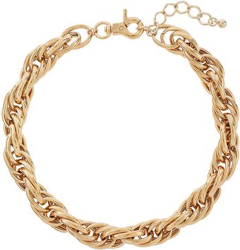 Topshop Chunky Chain Necklace - Lyst