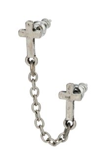 Topshop Cross Chain Ear Cuff - Lyst