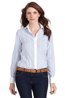 Brooks Brothers Noniron Tailored Dash Stripe Dress Shirt - Lyst