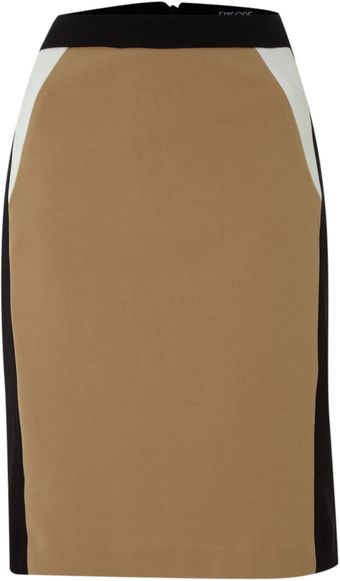 Episode Colour Block Skirt - Lyst