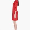 Lanvin Red Robe Dress in Red - Lyst