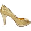 Nine West Nine West Womens Danee Platform Pump in Gold (gold glitter) - Lyst