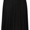 Topshop Black High Waist Pleat Skirt in Black - Lyst