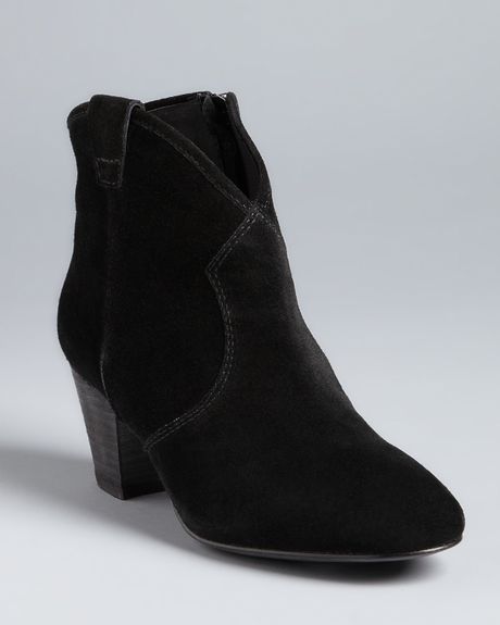 ash lynne leather booties