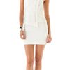 Black Halo Vamp Strapless Dress in White - Lyst