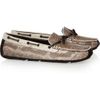 Bottega Veneta Snake Driving Shoes in Beige (snake) - Lyst