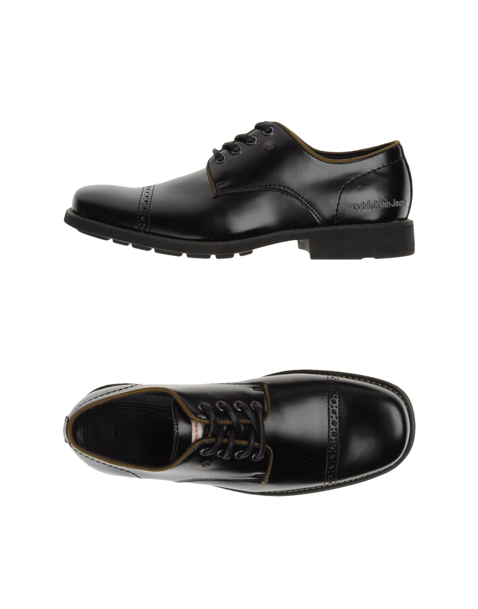 calvin klein black shoes men