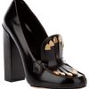 Chloé Fringed Pump in Black - Lyst
