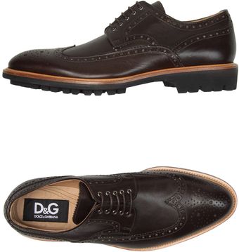D&G Laced Shoes - Lyst
