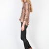 Equipment Brett Python Blouse in Beige (camel) - Lyst