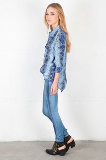 Equipment Python Signature Blouse - Lyst
