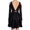 J. Mendel Cut Out Dress in Black (ivory) - Lyst