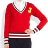 Jil Sander Wool Sweater in Red - Lyst