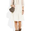 Lover Tennessee Lacetrimmed Satin Jersey Dress in White (ivory) - Lyst