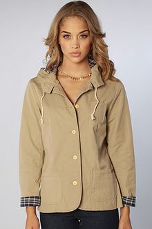 Quiksilver The Bar Harbor Hooded Blazer in Desert Point - Lyst