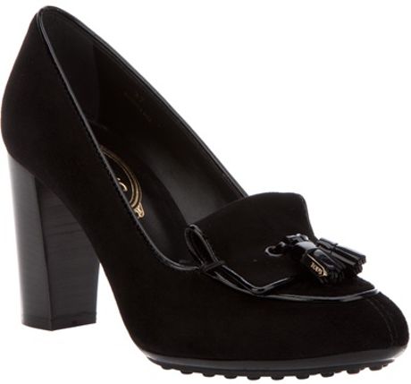 tods black pumps
