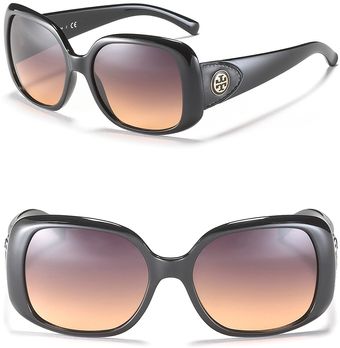 Tory Burch Cat Eye Sunglasses with Logo - Lyst