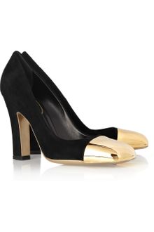 Yves Saint Laurent Mae Suede Pumps - Lyst